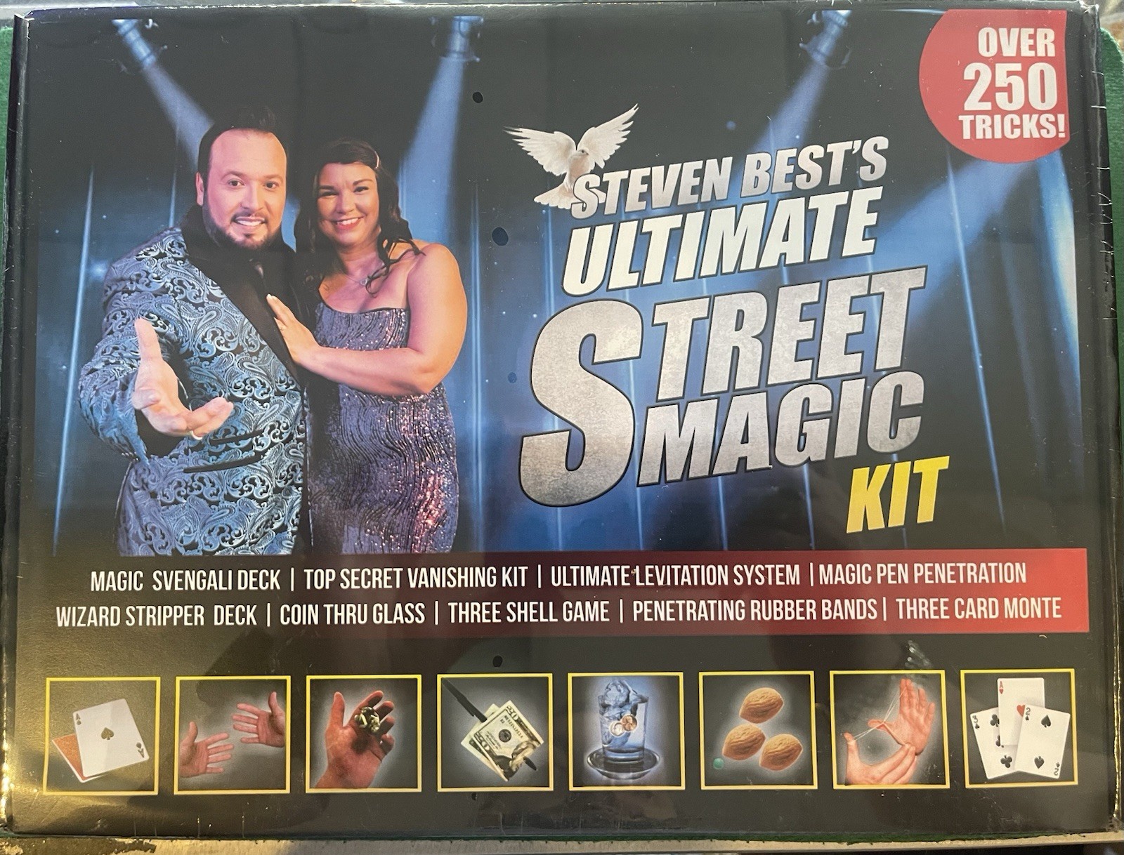 Ultimate Street Magic Kit – Over 250 Incredible Tricks! Learn, Amaze & Astound!