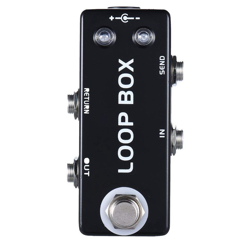 Guitar  Pedal Loop Box Switcher Channel Selection True Bypass F9X79584