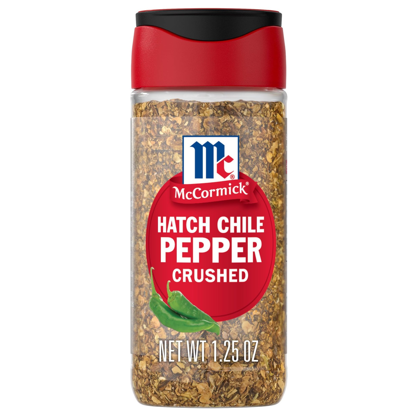 McCormick Hatch Chile Pepper, Crushed, Balanced, 1.25 Ounce (Pack of 1)