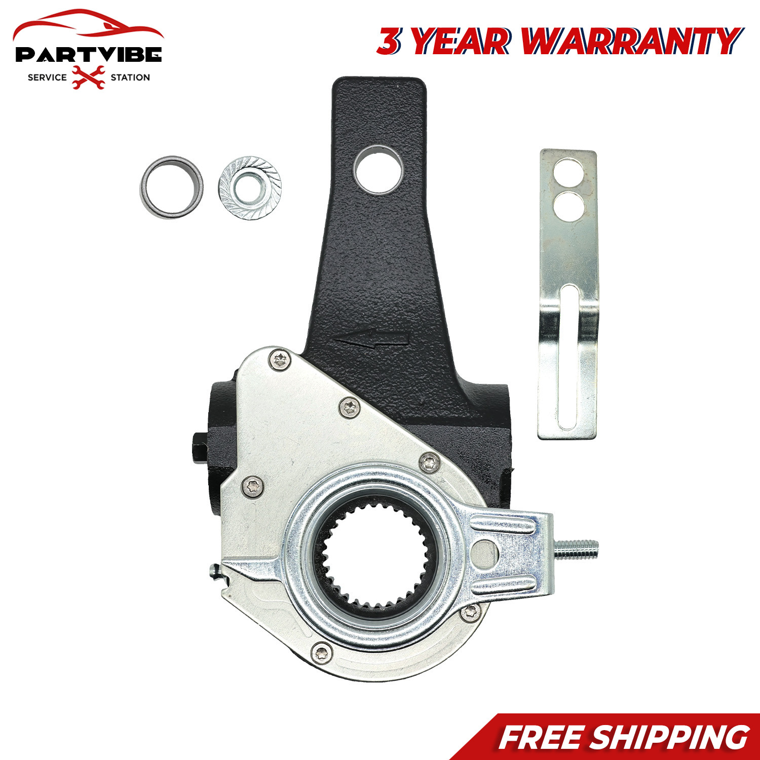 28 Spline Automatic Slack Adjuster 5.5" Arm Length Replaces 40010011