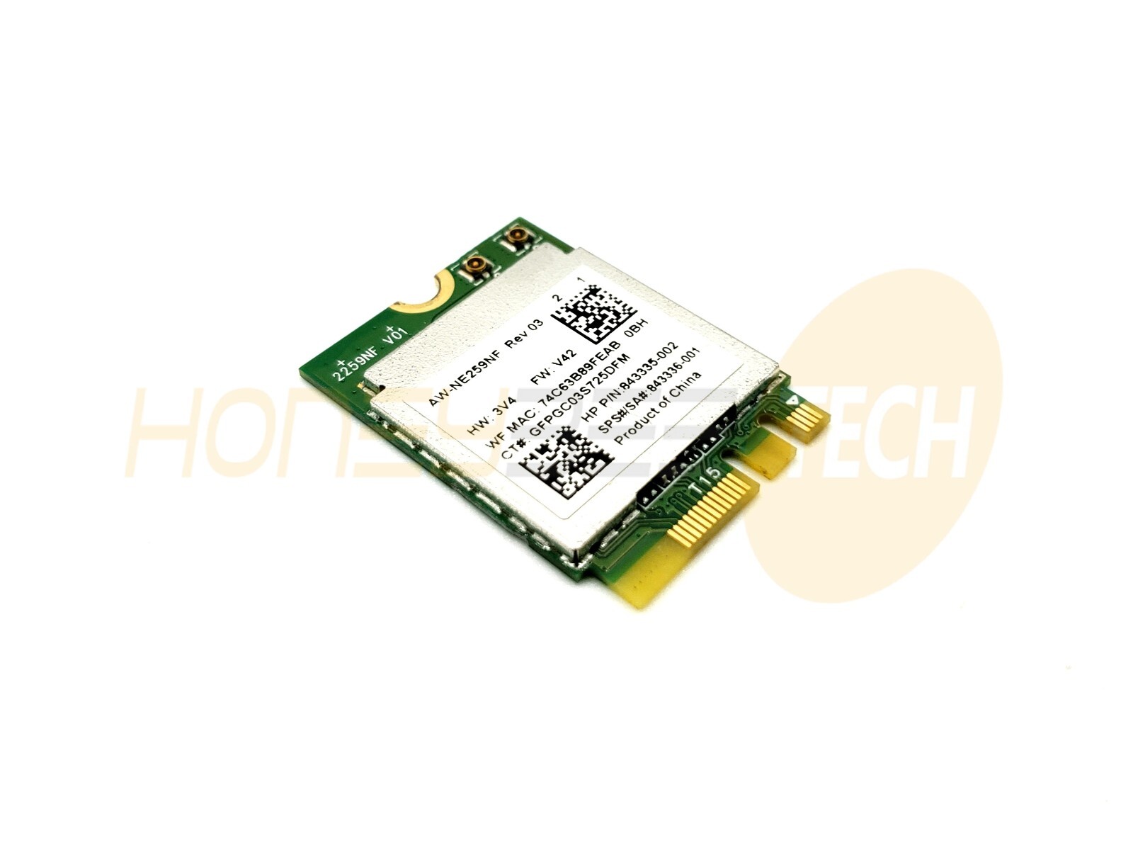 GENUINE HP 15-AY015DX LAPTOP WIRELESS WIFI CARD 843336-001 TESTED