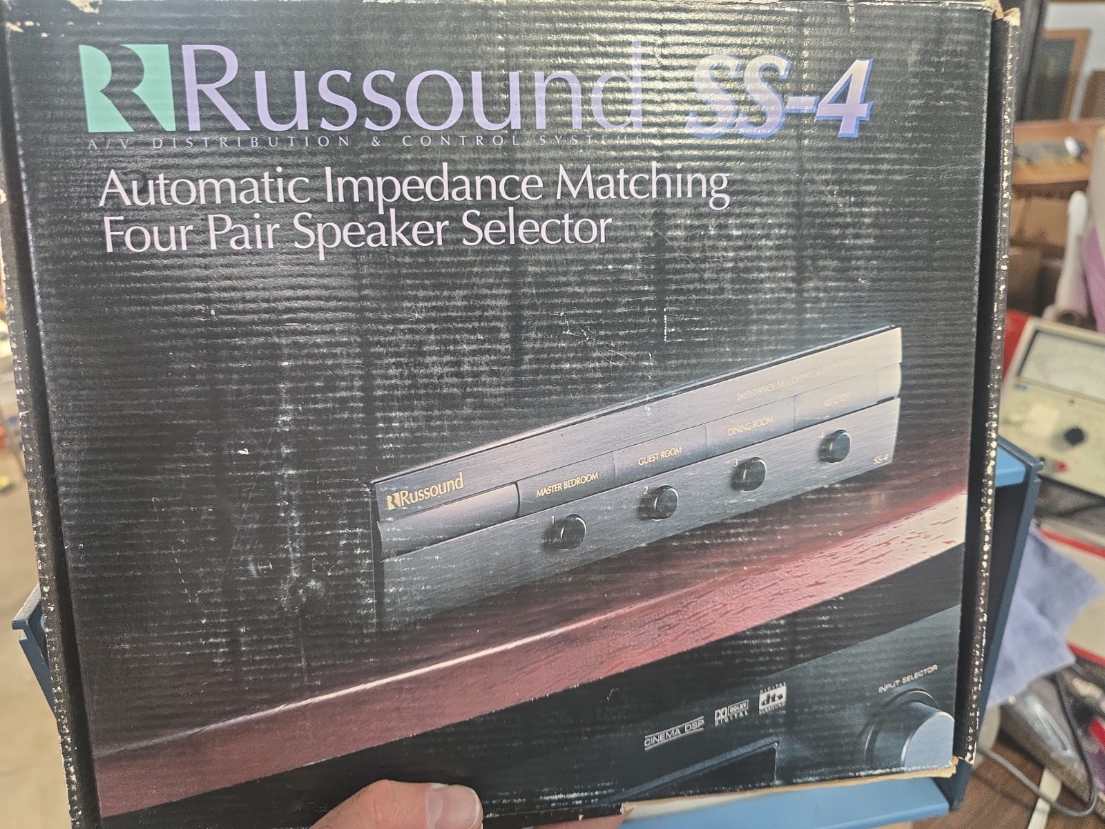 Russound SS-4 Impedance Matching 4 Pair Speaker Selector