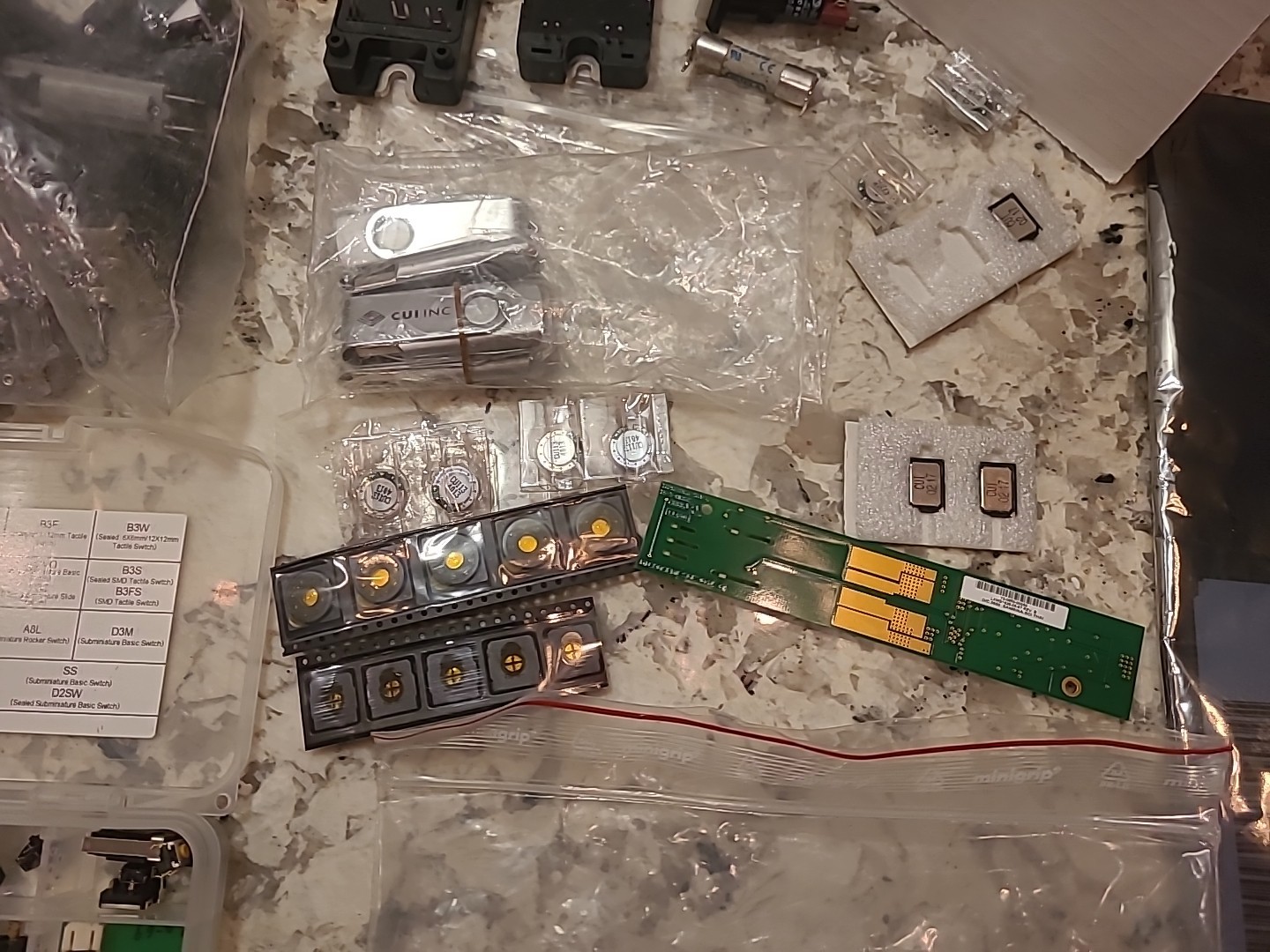 Microsemi Assorted Lot Of PARTS & COMONENTS