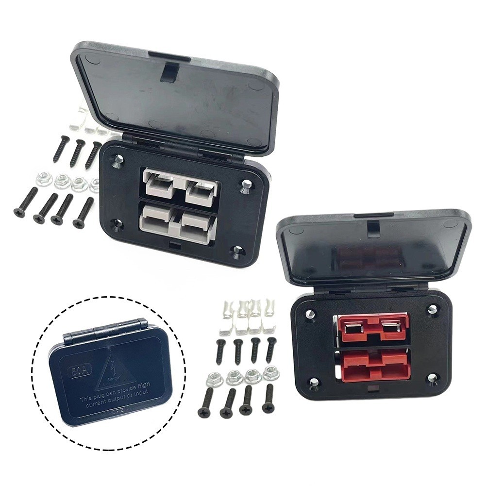 Efficient Distribution 1 Set 50A 600V Twin Dual Flush Mount Bracket