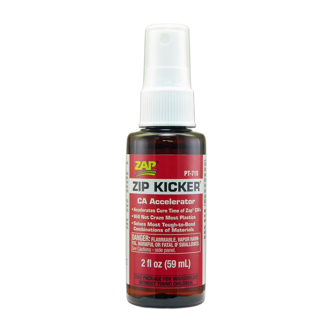 ZAP Glue ZAP Zip Kicker Pump 2 oz PAAPT715 CA's