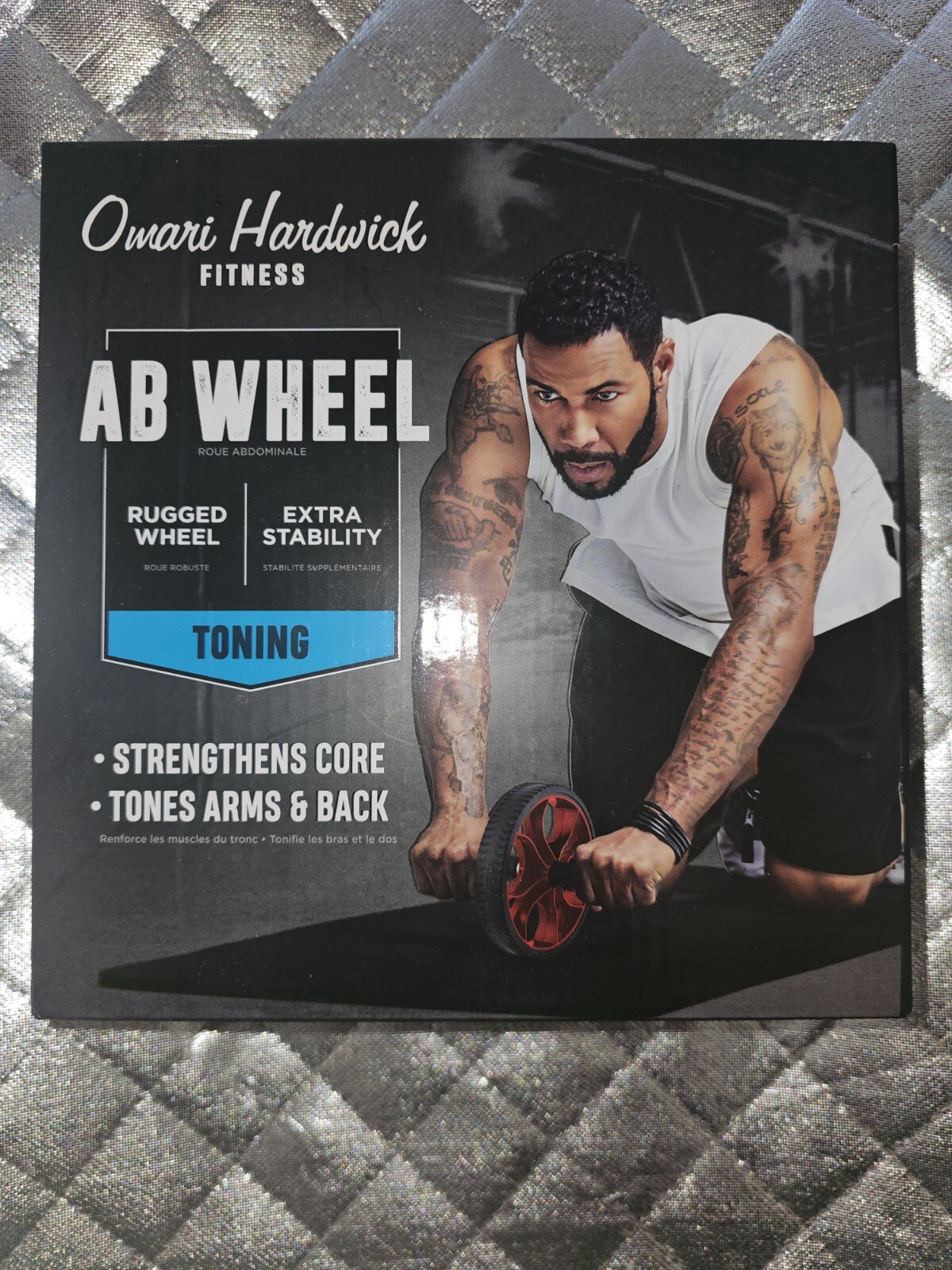 Omari Hardwick Ab Wheel