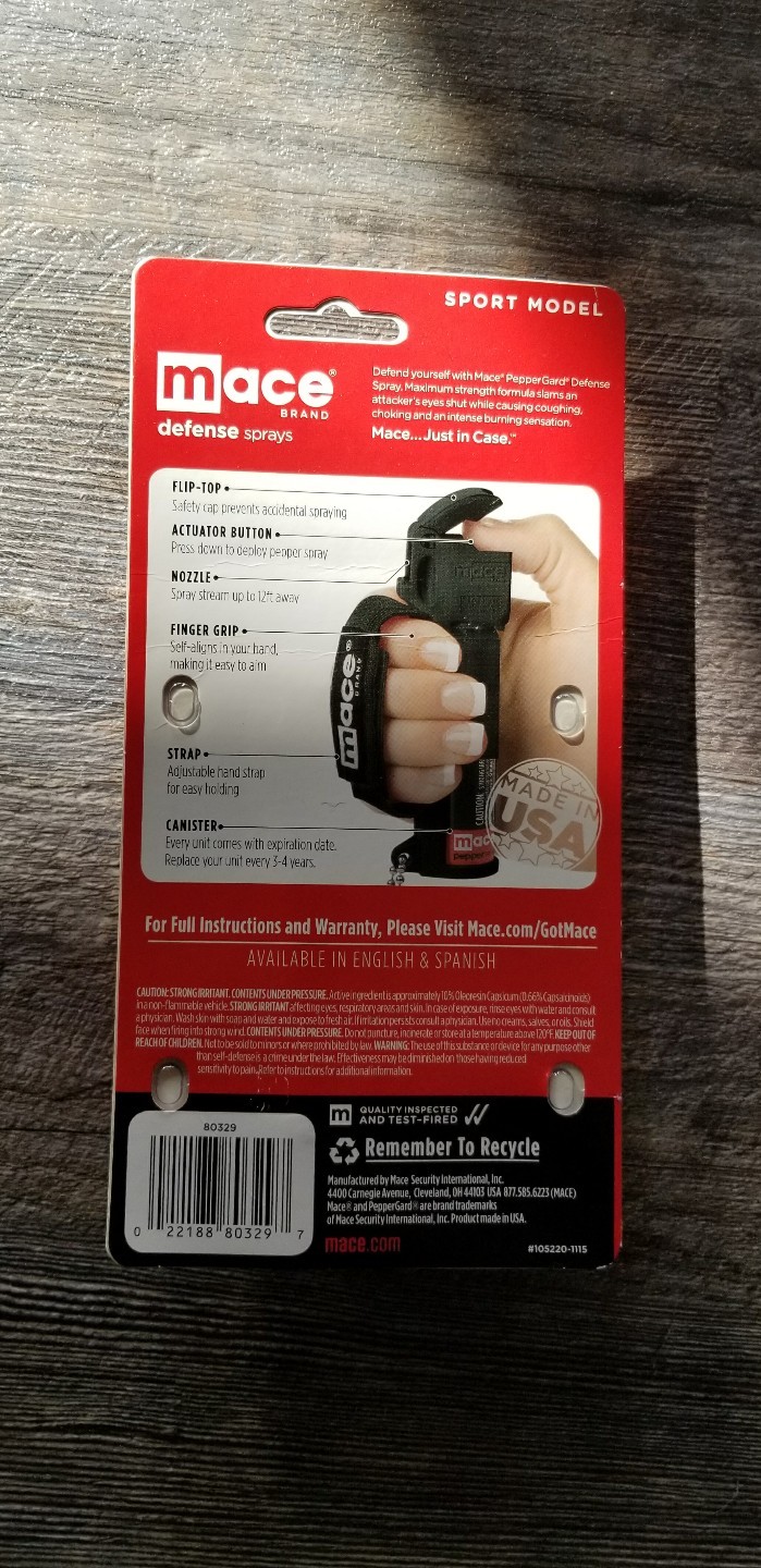 Mace Pepper Spray