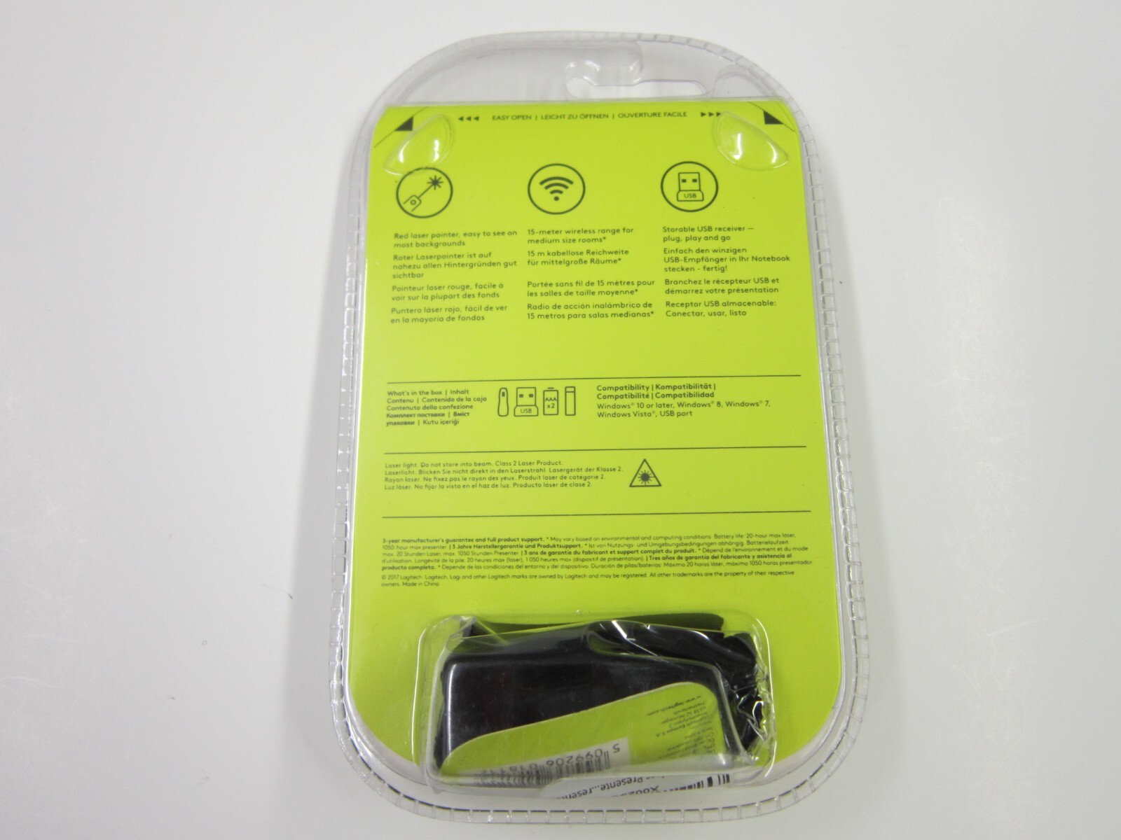 Logitech R400 Laser Presentation Remote