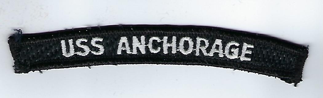 USS Anchorage, US Navy "Rocker"