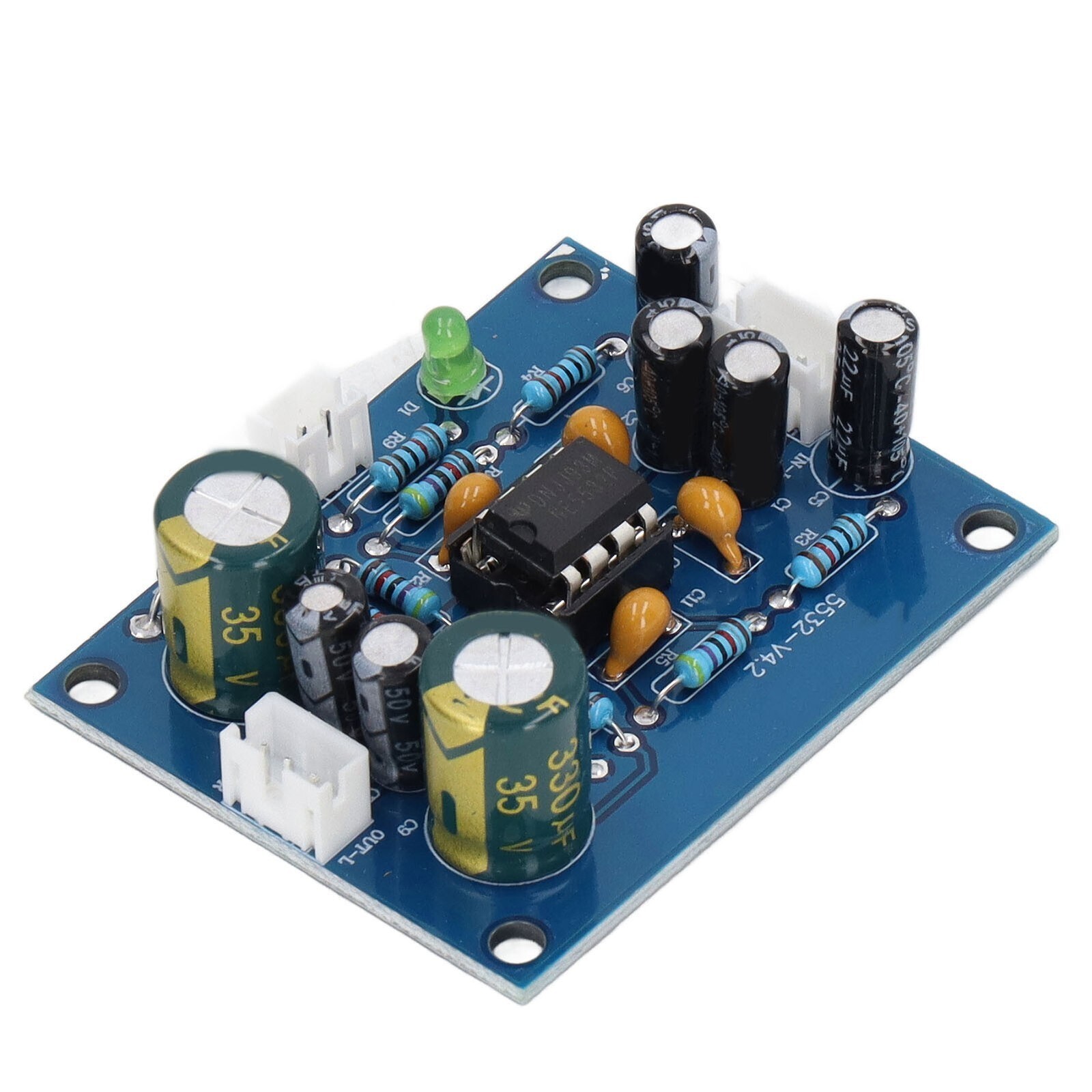Preamp Module Audio Preamplifier Board NE5532 Chip Accessory Part