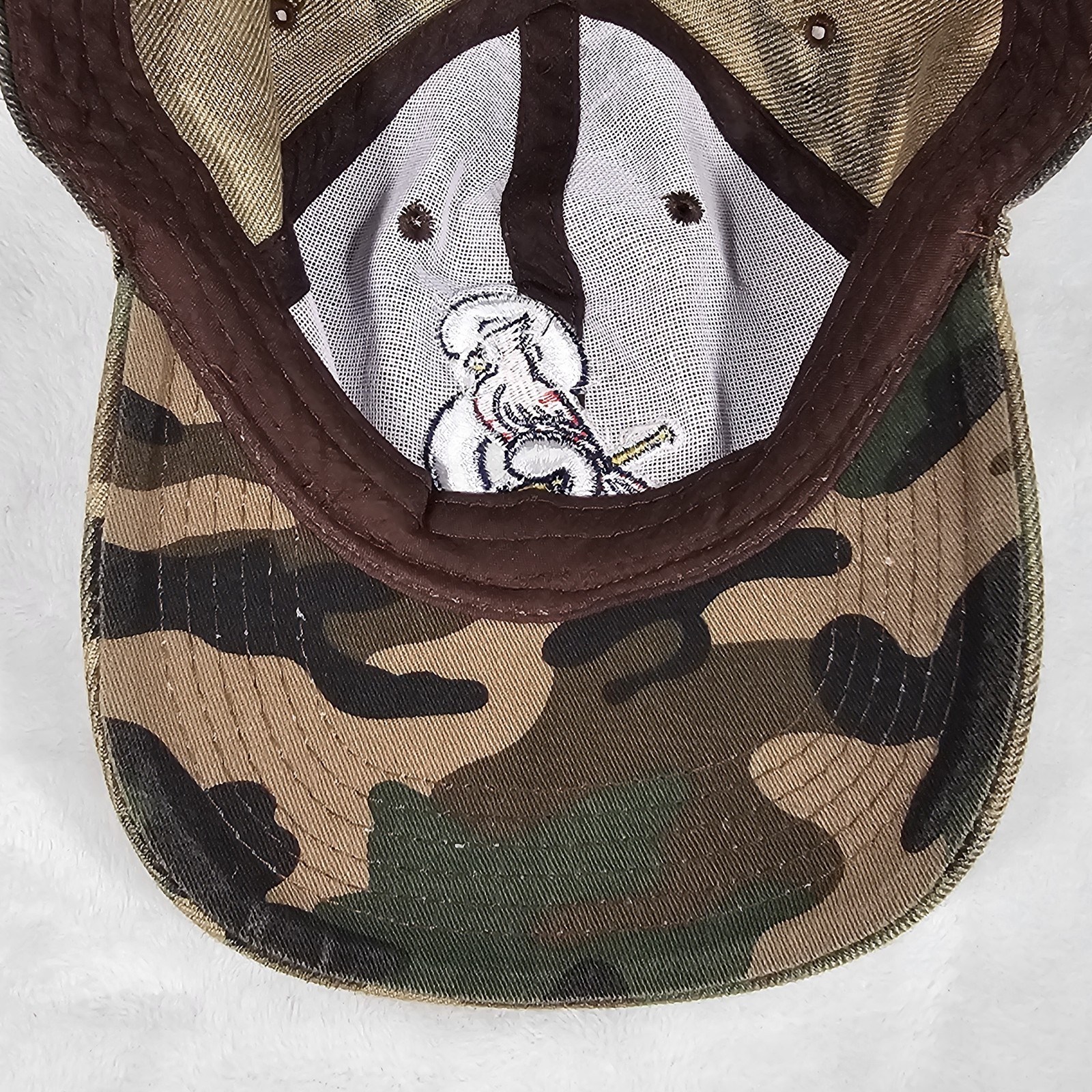 Springfield Cardinals Baseball Cap Hat Camo Strap Back Adjustable One Size MiLB