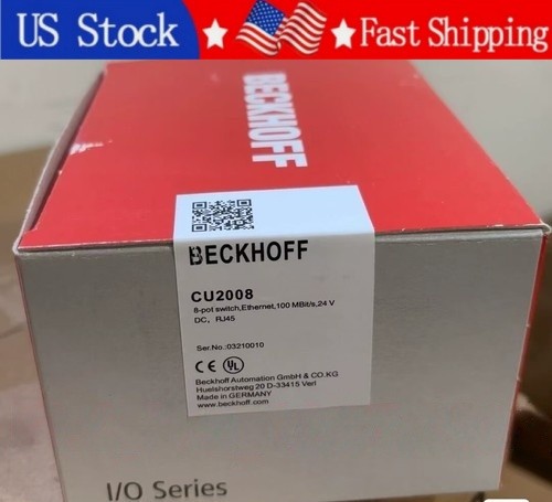 CU2008 1PCS NEW BECKHOFF CU2008 8-port Switch Ethernet Module  Fast shipment
