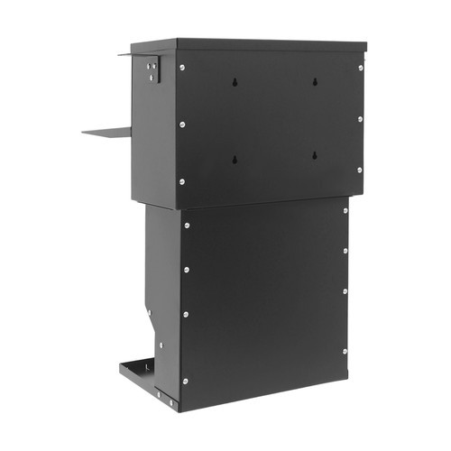Hanging Automatic Deer Feeder with Lid Gravity Feeders Box Outdoor Weatherproof