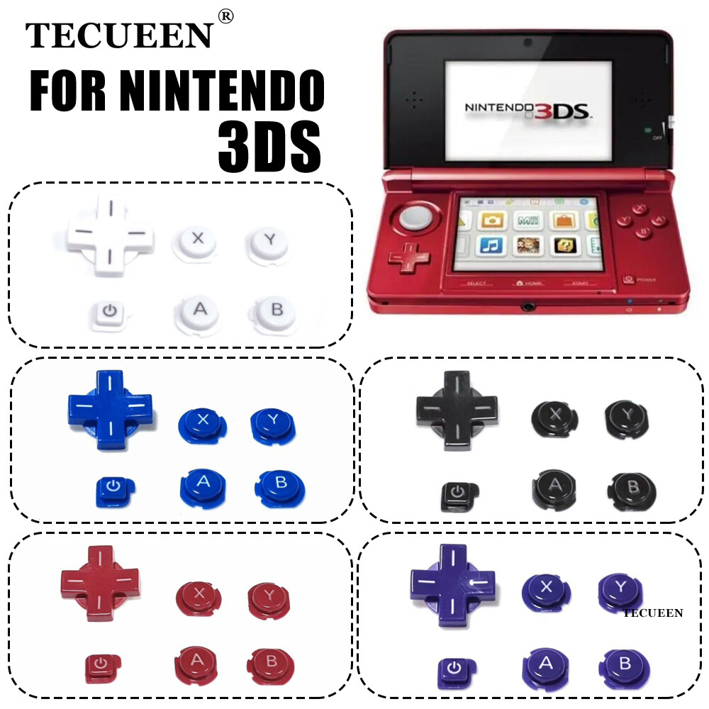 For Nintendo 3DS Game Console D-pad Buttons Replacement ABXY Keys Accessories