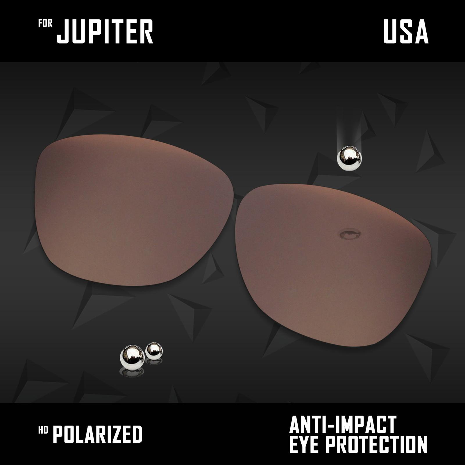 Anti Scratch Polarized Replacement Lenses for-Oakley Jupiter-Options