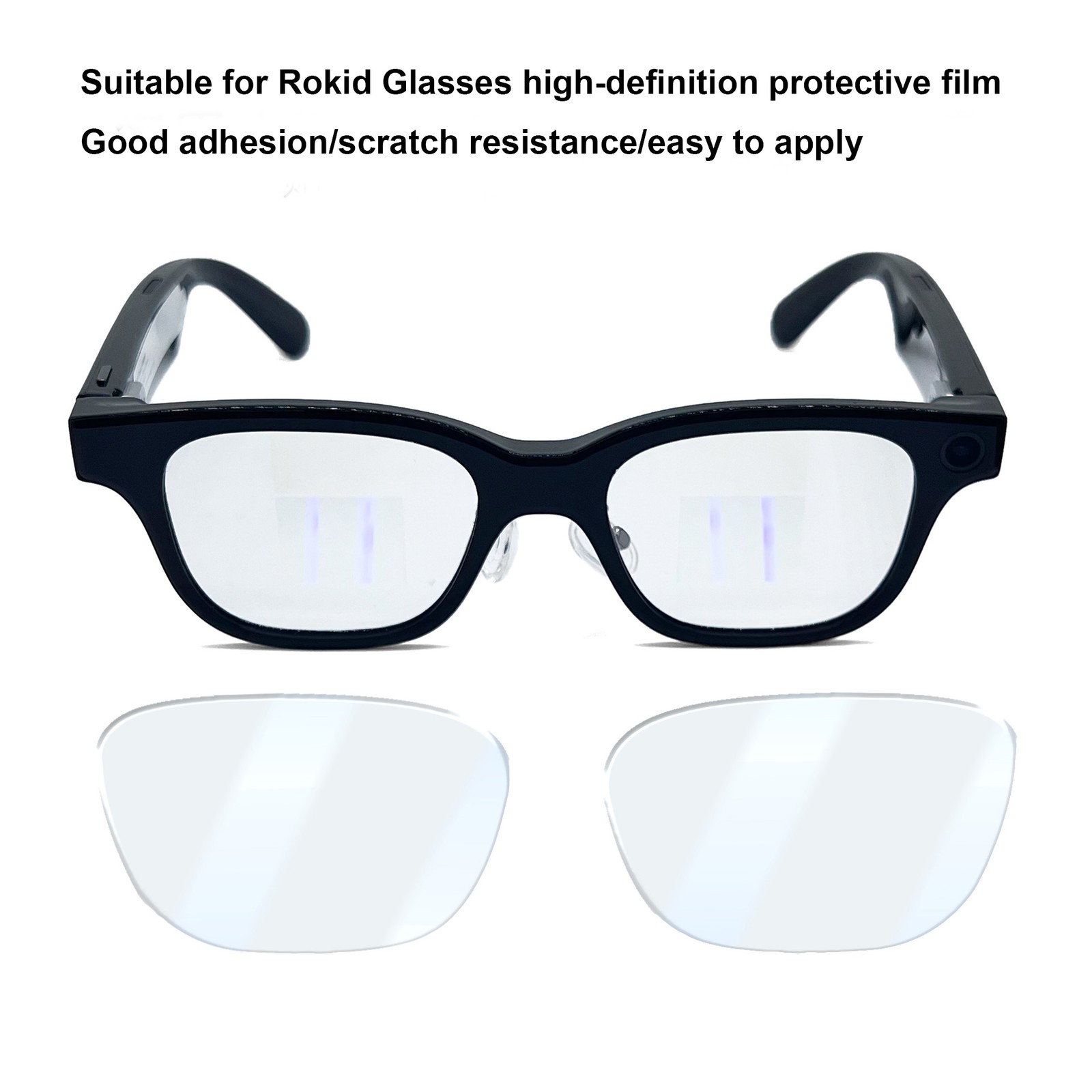Film Set For Rokid Glasses HD AR Glasses Protective Film Front PET Lens Film