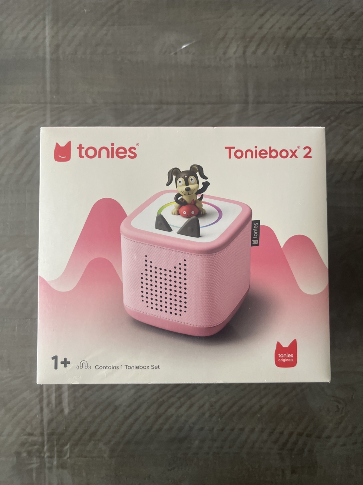 Tonies Toniebox 2 Audio Player Bluetooth Pink — New Factory Sealed — Puppy