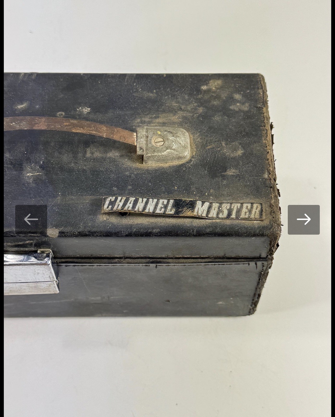 Vintage Channel Master Solid State VHF/UHF Field Strength Meter w/ Carrying Case