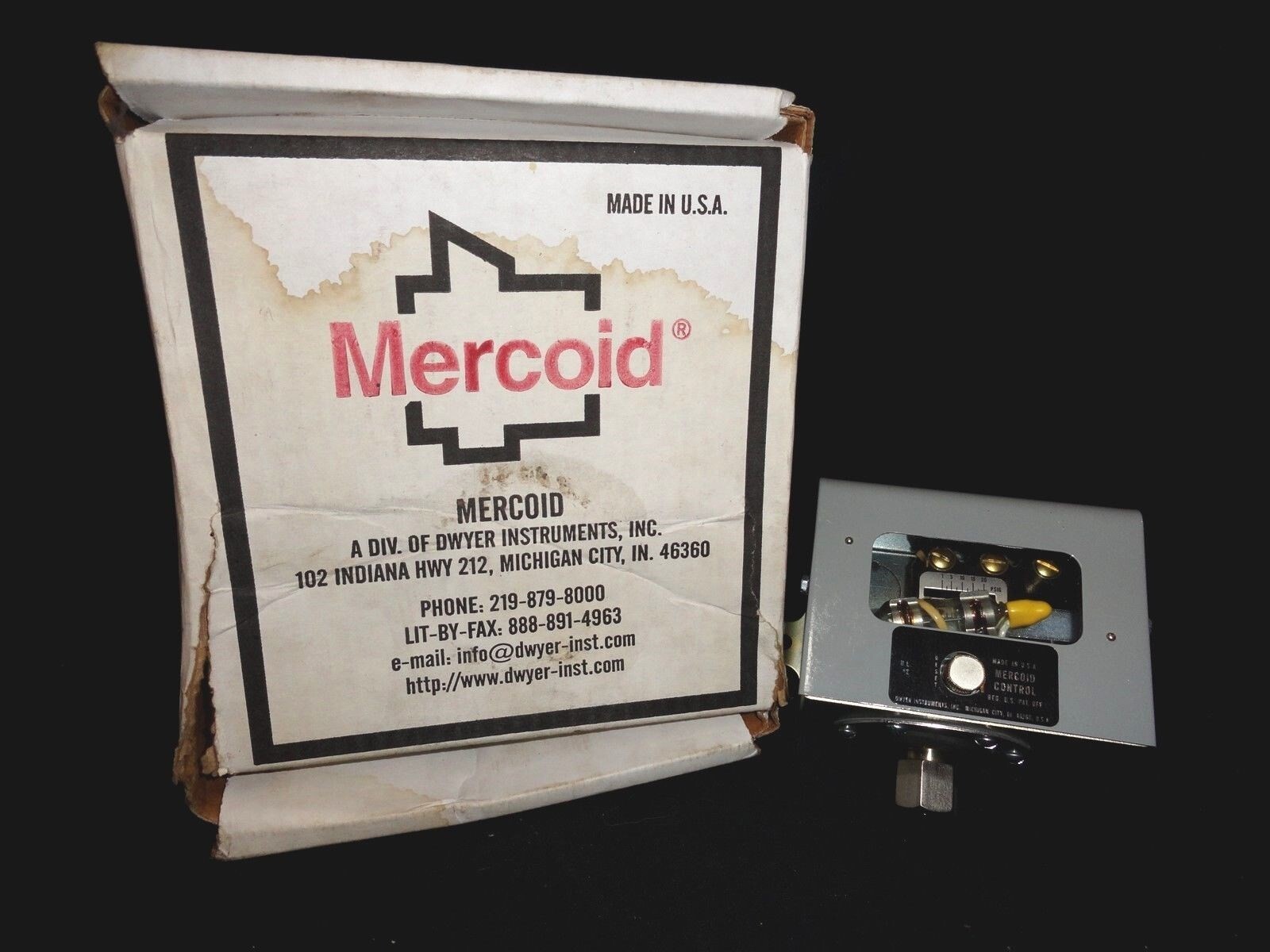 (NEW IN THE BOX) MERCOID DWYER INSTRUMENTS ~ MODEL: APR-41-153L-36 ~ NEW IN BOX