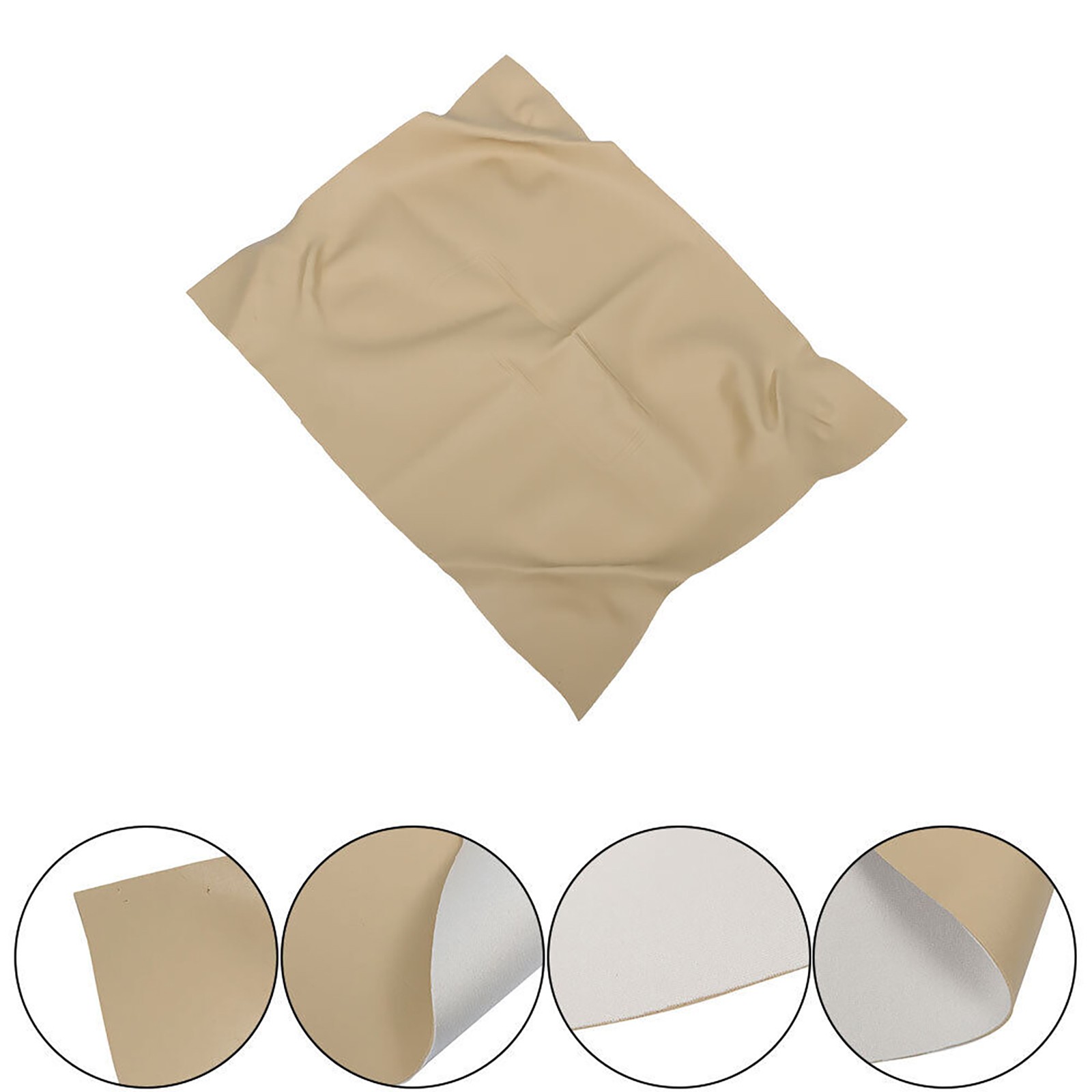 For Club Car DS 1982-2000.5 Golf Carts Brown Tan Leather Front Seat Covers