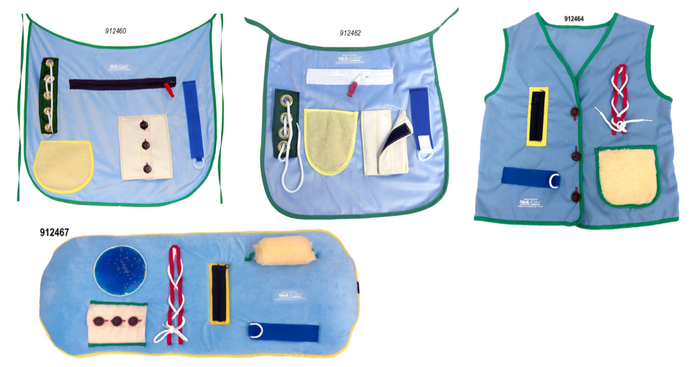 SkiL-Care Activity Apron, Activity Aids - Apron, Vest or Overlay