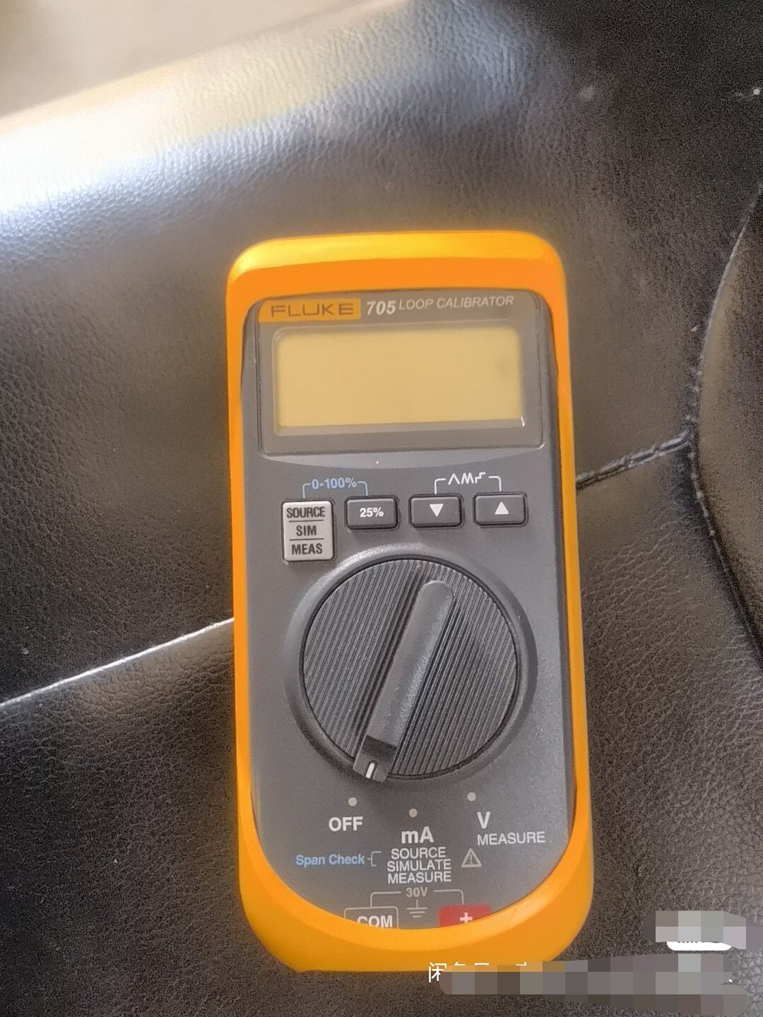 FLUKE 705 LOOP CALIBRATOR SOURCE SIMULATE OR MEASURE USED//