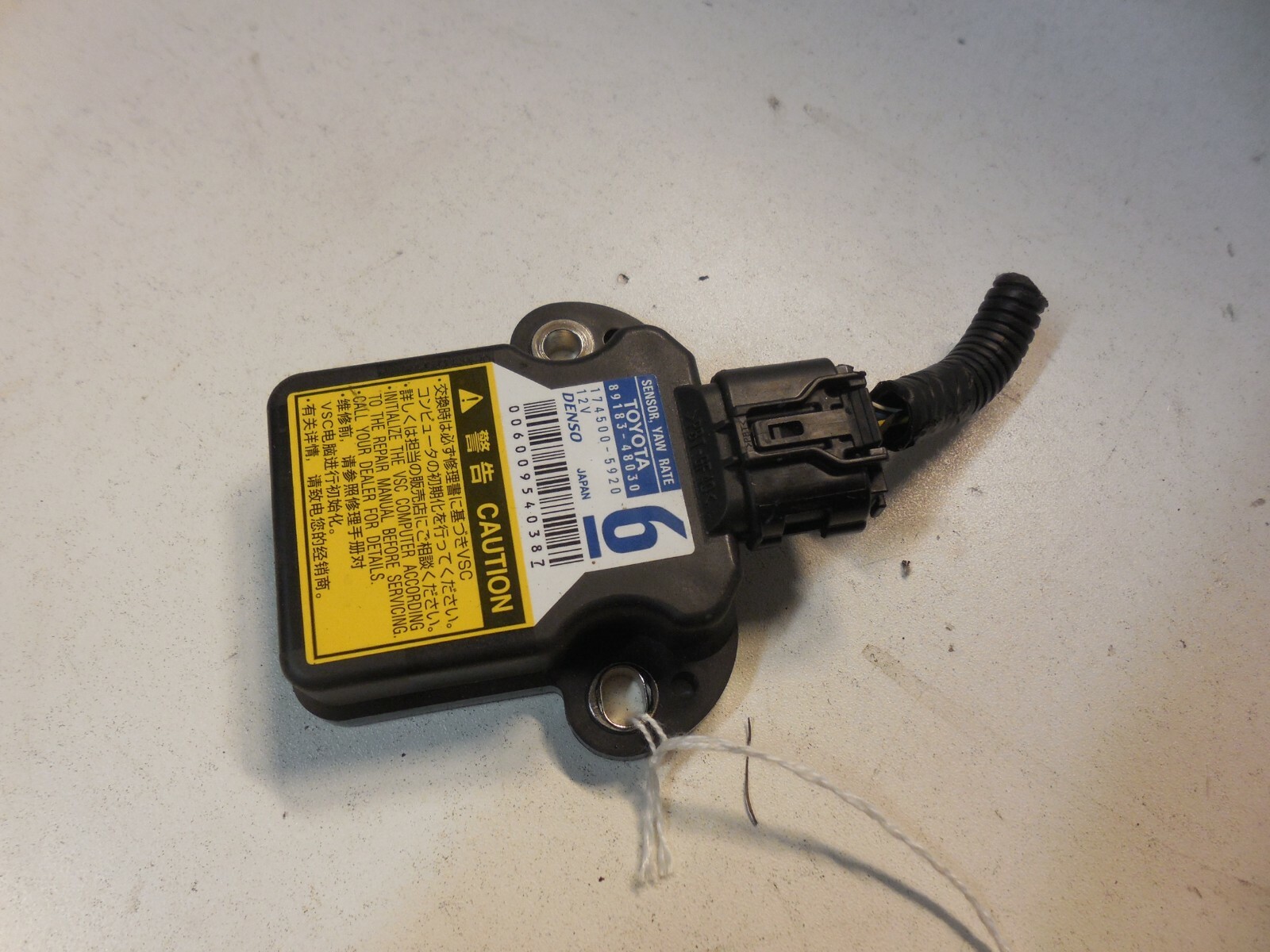 10-18 Toyota Prius Stability Yaw Rate Control 8919348030