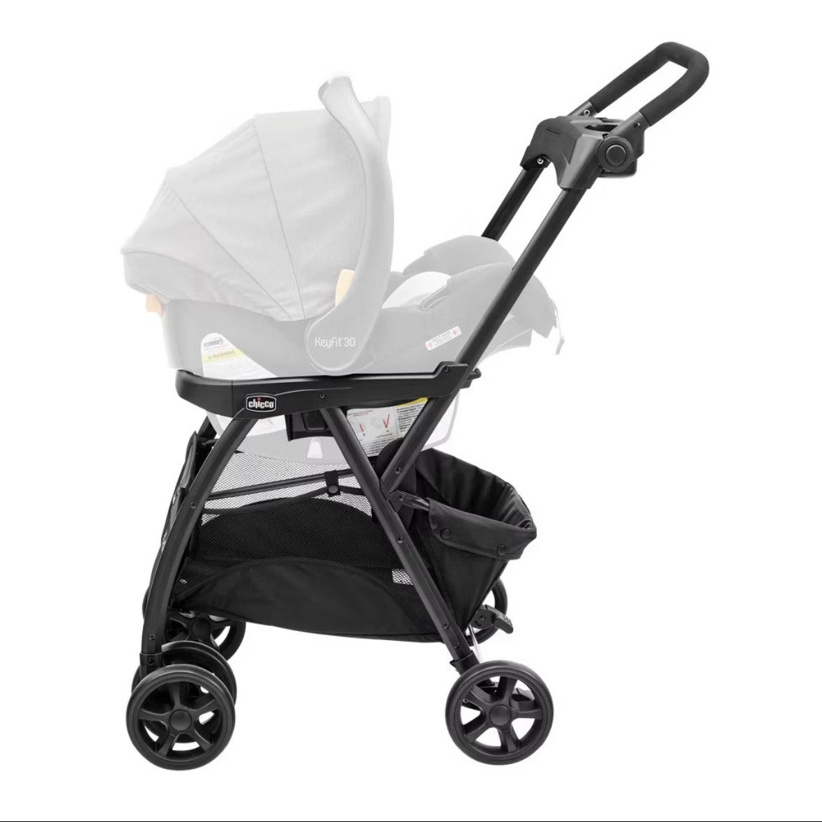 Chicco KeyFit Caddy Frame Stroller - Black