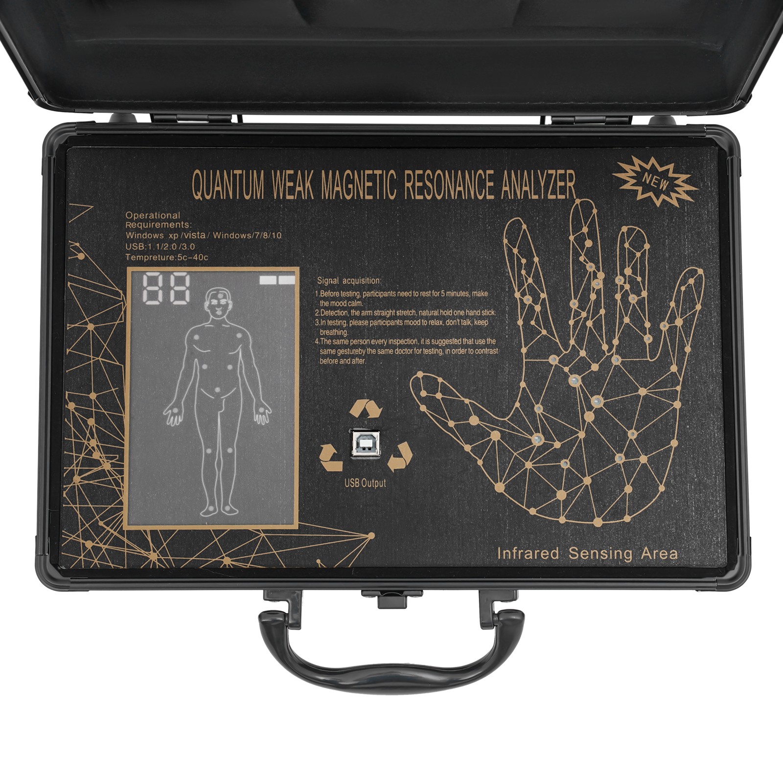 2026 High Quality 6TH Gen Quantum Analyzer Resonance Magnetic Body Analyzer USA