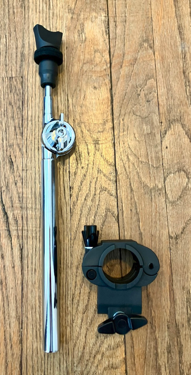 10" Alesis Cymbal Arm (No Tail) w/Command Clamp (1.5") NEW E-Drums Surge DM10