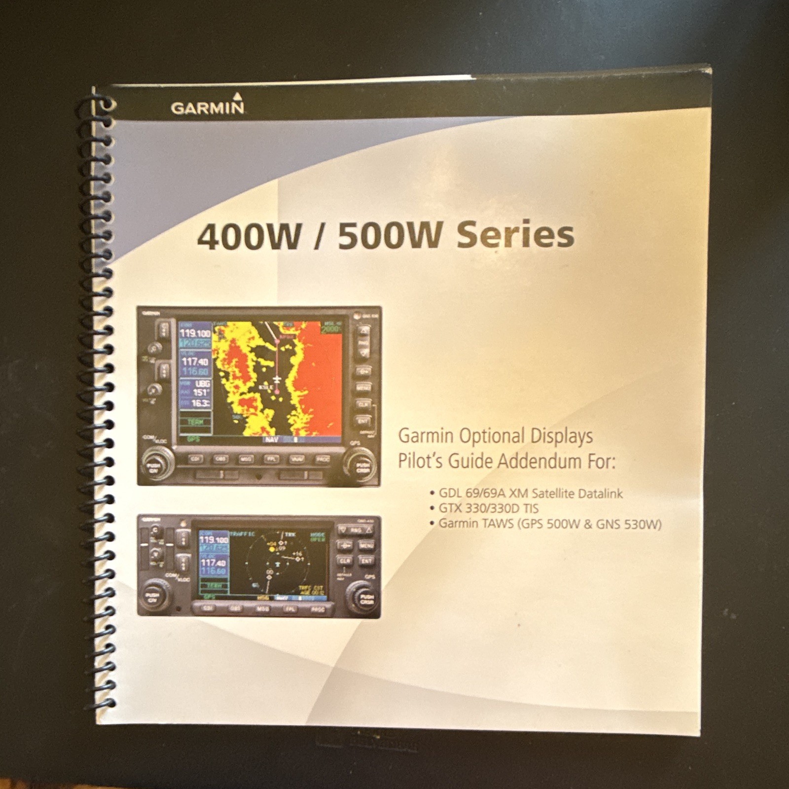 Garmin 400W/500W Series Navigator Manual