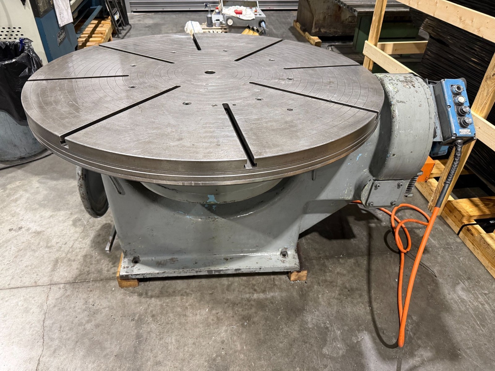 ROTAB 48” T-Slotted Powered Precision Rotary Table USA #8321