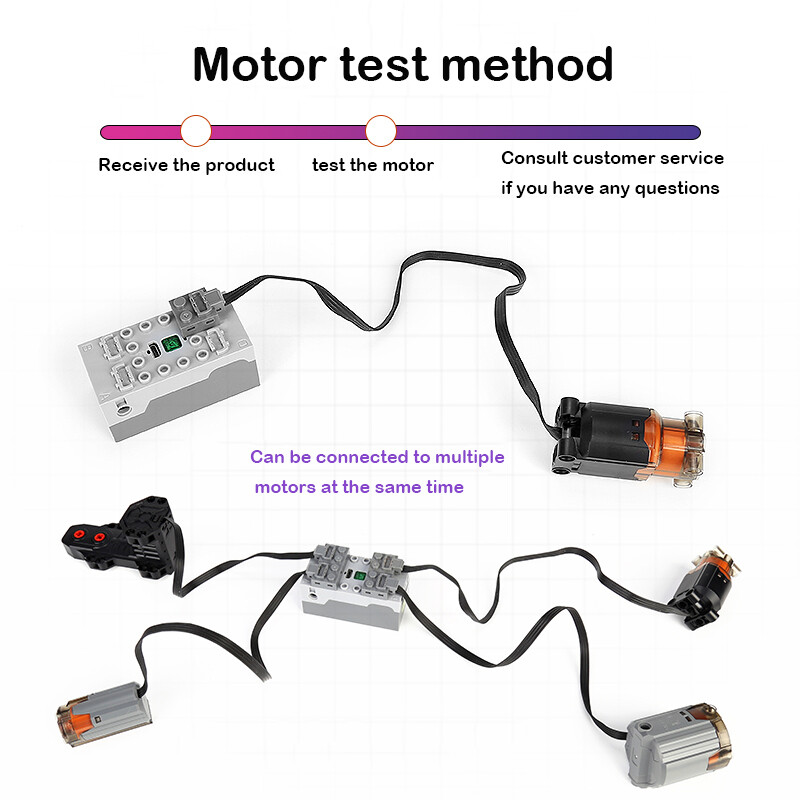 Mould King Technical APP Programming Power Motor Remote Control Battery Box Set