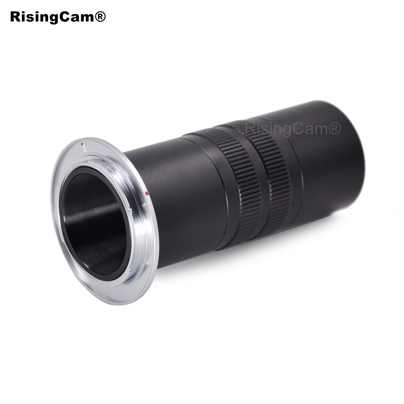 Focusable F mount to C mount microscope adapter compatible for Nikon DSLR Camera
