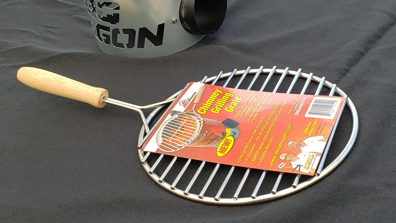 BBQ Dragon NEW Chimney Grilling Grate