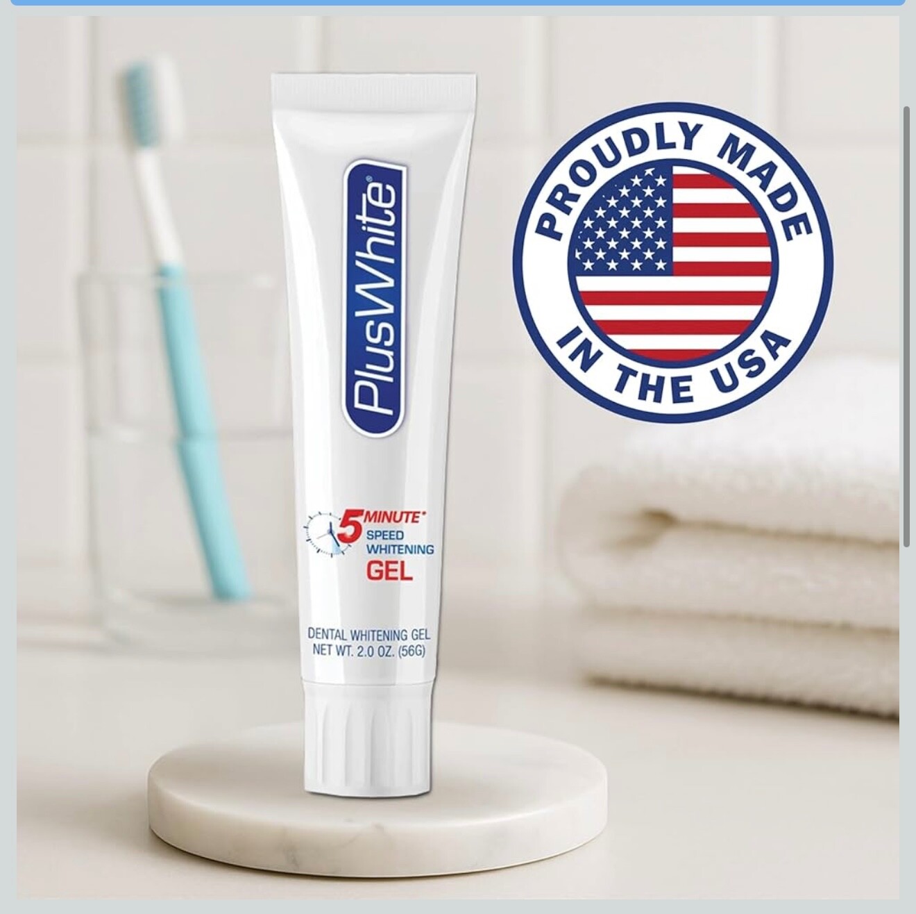 plus white toothpaste