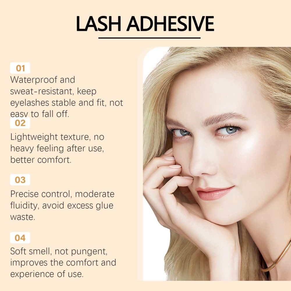 False Eyelash Adhesive Eyelash Glue Qui-drying Stereotyping