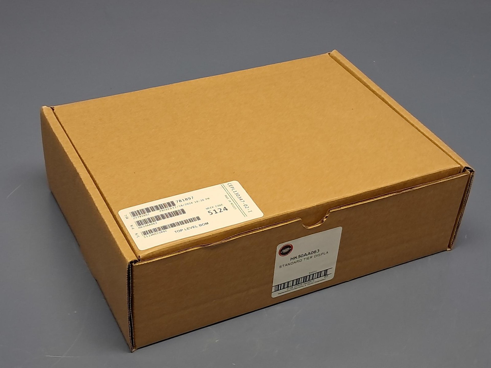 Carrier HK50AA063 Standard Tier Display HVAC Controller Board Panel NEW