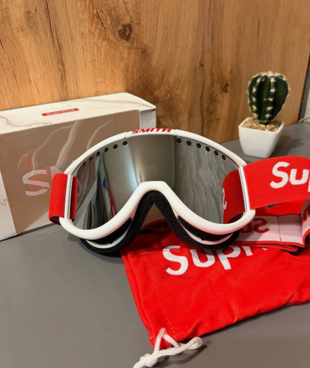 SUPREME SMITH White Ski Snowboard Goggles Dirt Bike ATV Off-Road SXS FW15 New