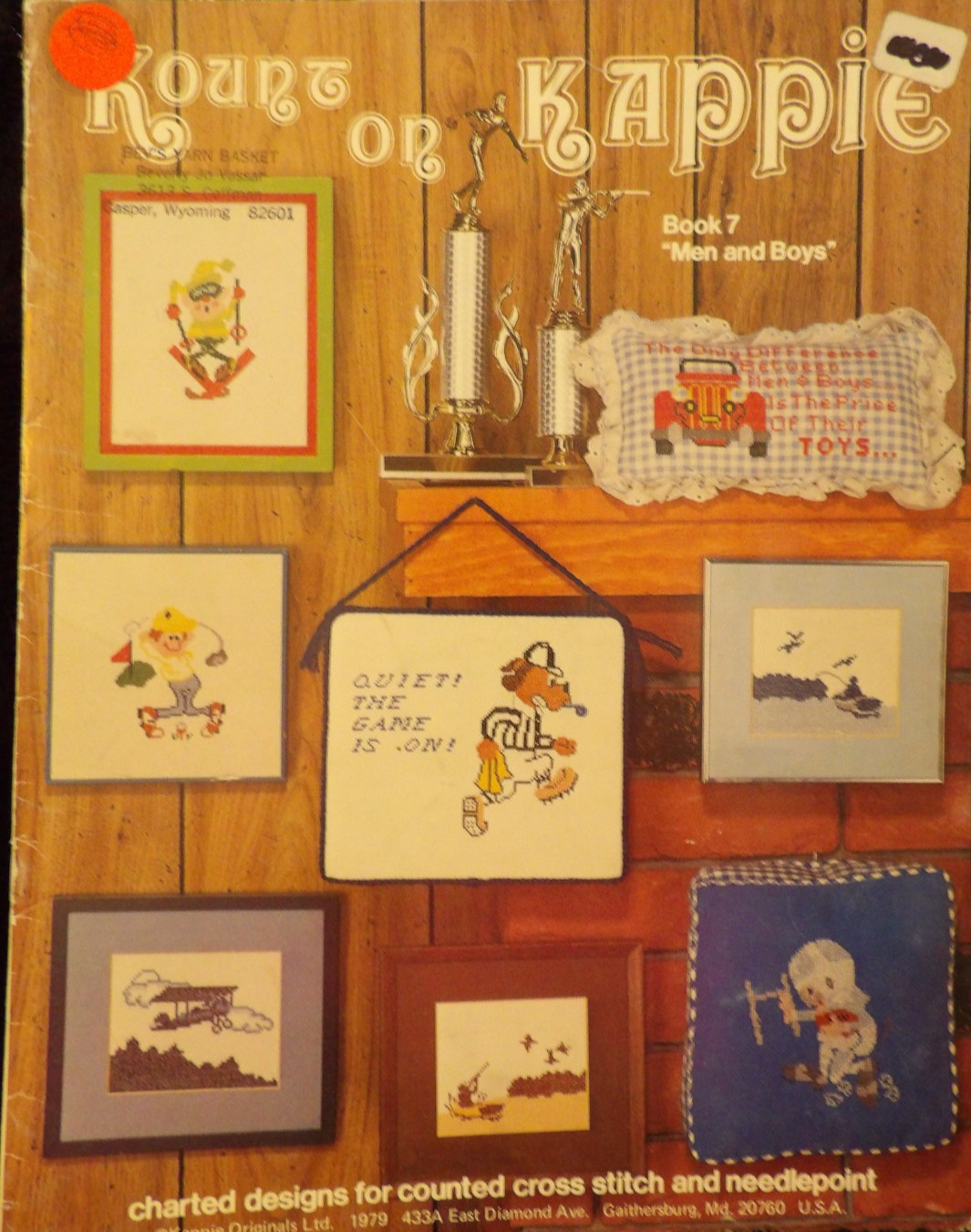 Men and Boys Cross Stitch Book 7 from Kount on Kappie