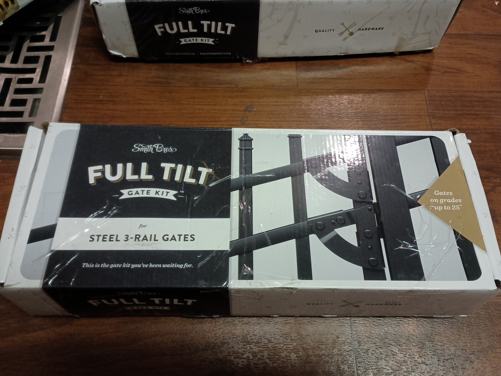 Full Tilt Gate/Fence Kit For Steel Three Rail Gates Up To 25% Grades Wood Steel