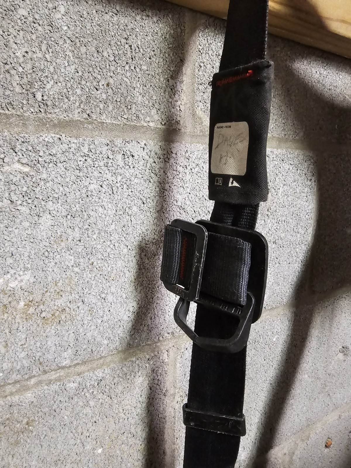 3M PROTECTA 1161205 MED/LG FULL BODY HARNESS W/ BELT FALL PROTECTION SALA