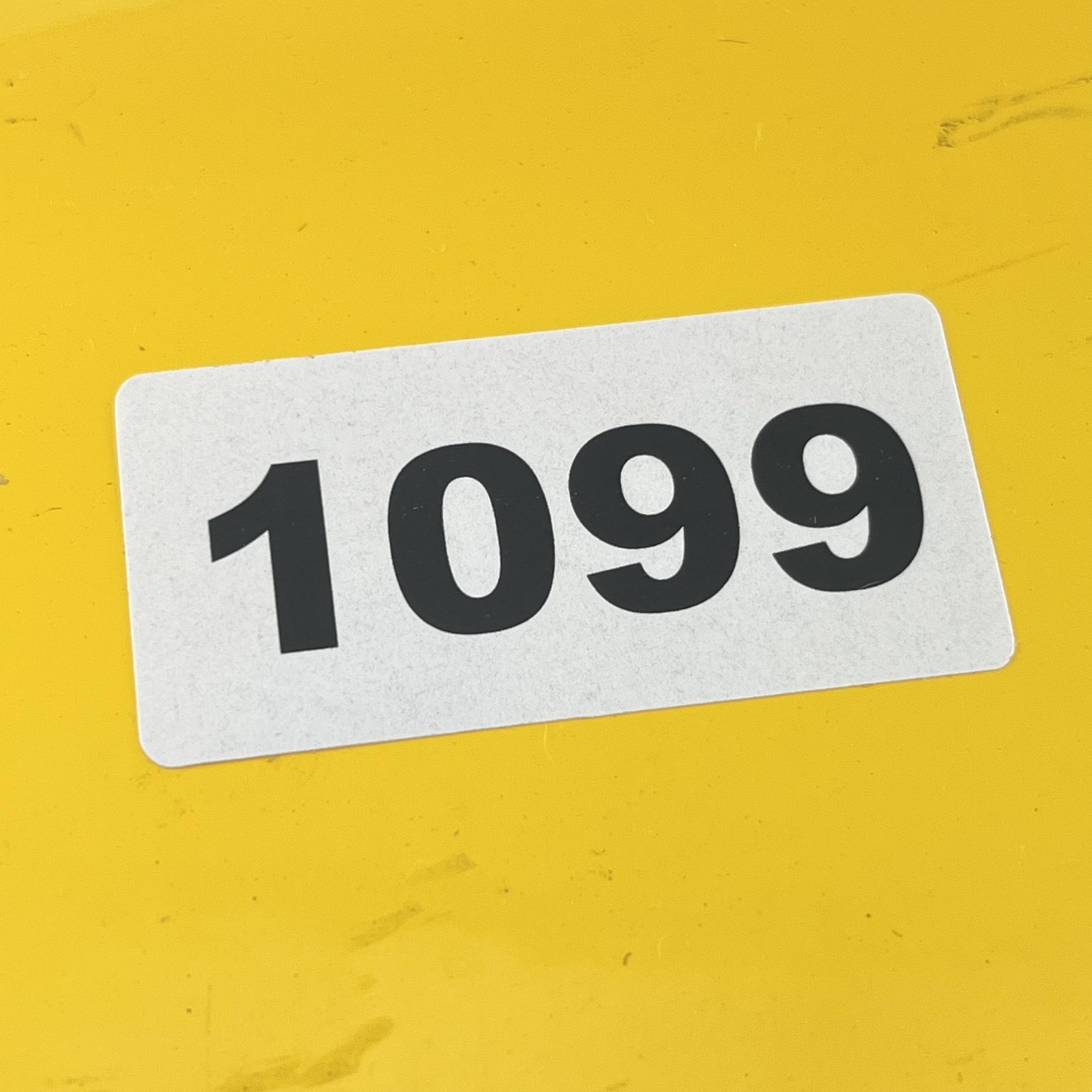 Generic 02976761 Yellow Steel Roller Mounting Bracket Plate
