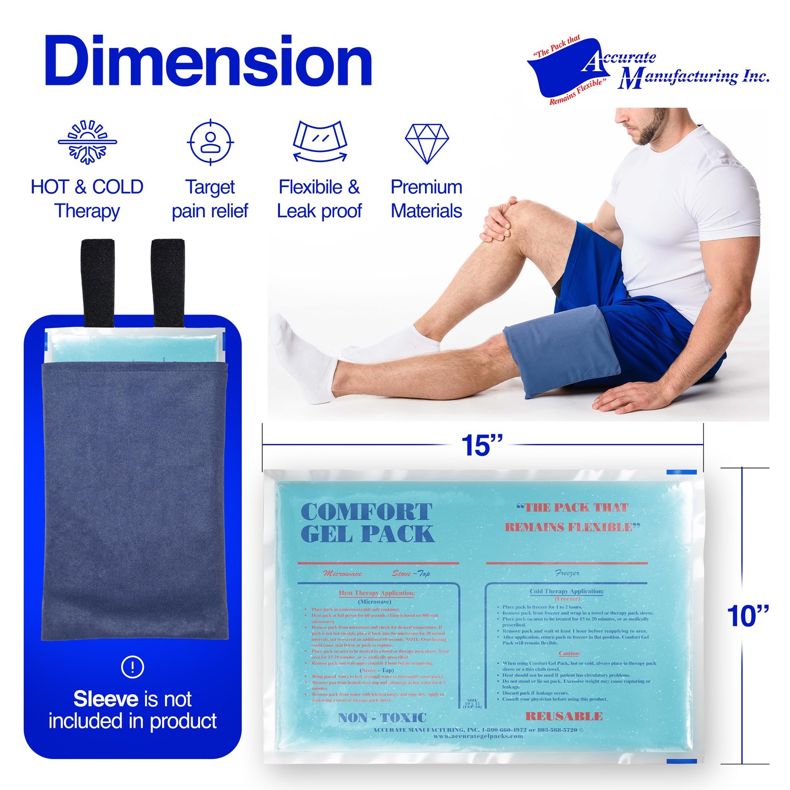Comfort Gel Pack (10x15 Size)