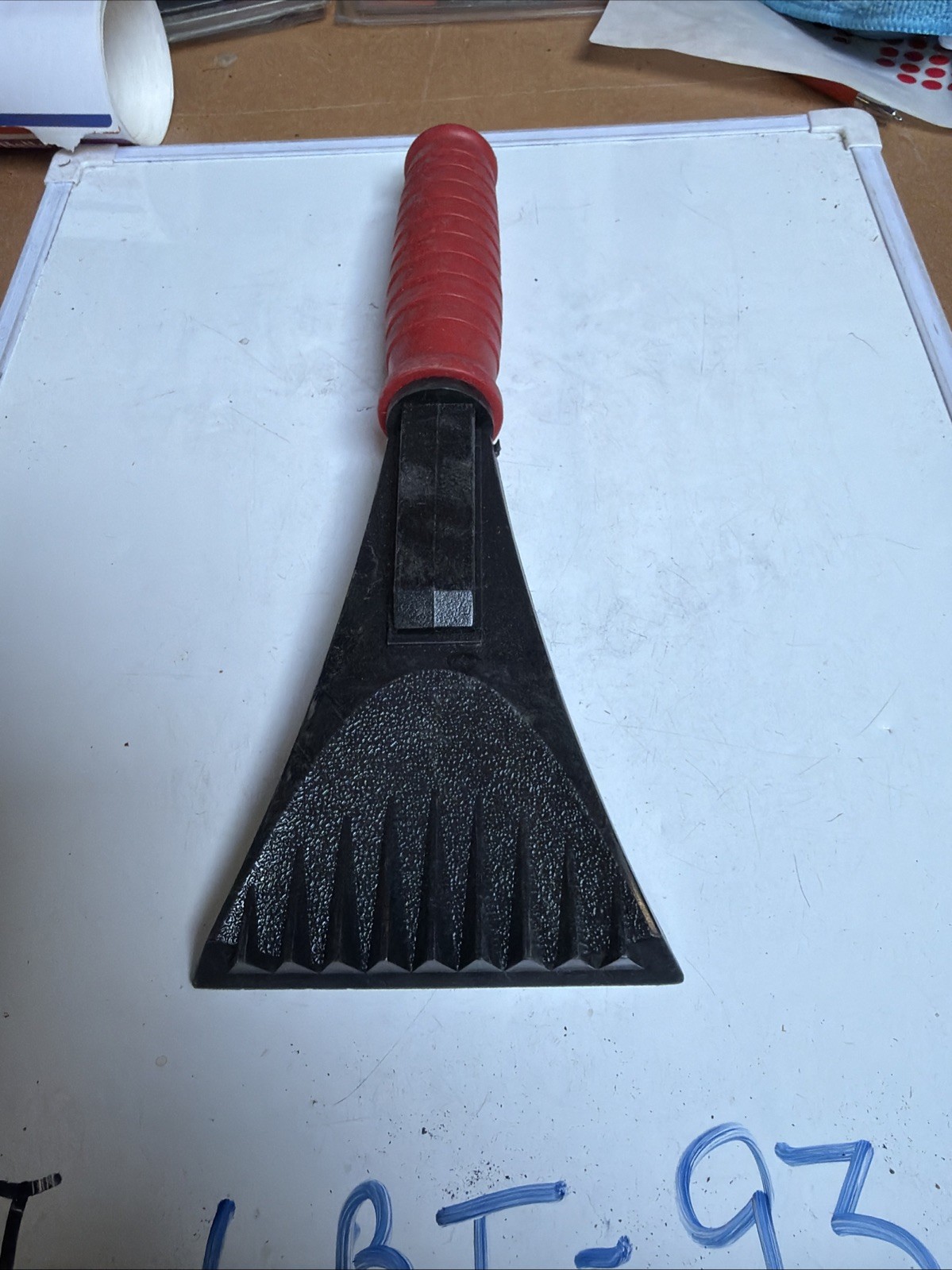 Unbranded Ice Ergonomic Heavy Duty Window Ice Scraper Tool 1124V, 4 Inch Blade