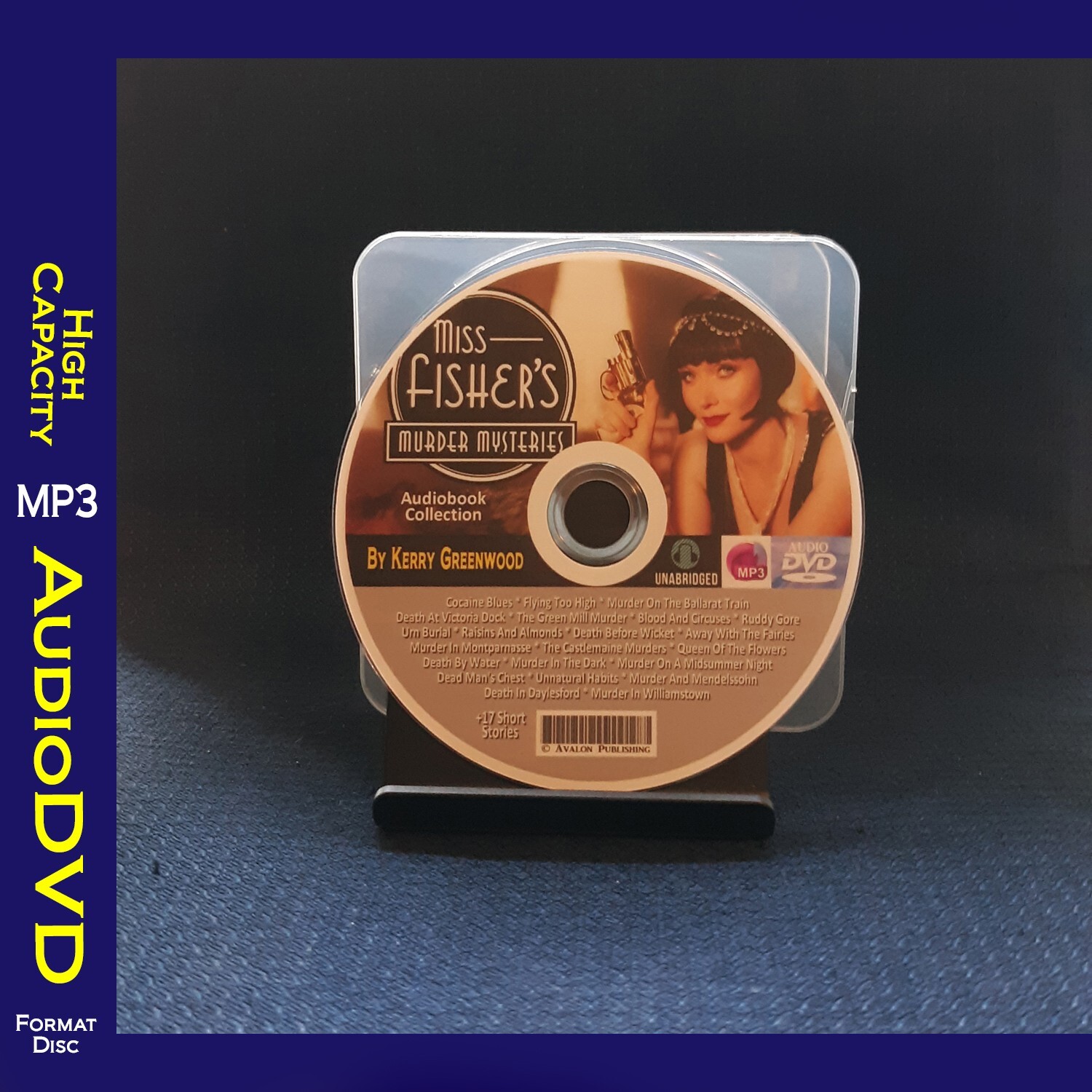 The MISS Phryne FISHER Mysteries By Kerry Greenwood -39 MP3 Audiobook Collection