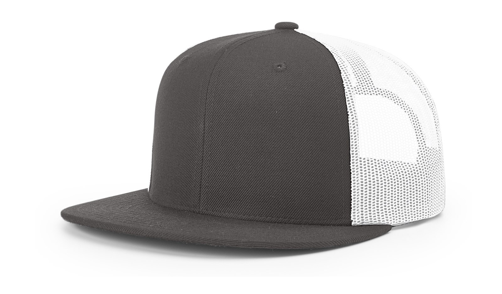 Richardson 511 Flatbill Trucker Cap Wool Blend Adjustable Snapback OSFM Hi-Pro