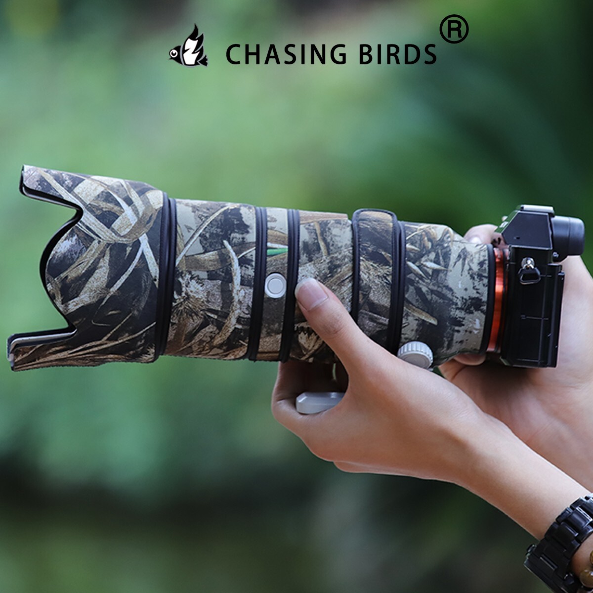 CHASING BIRDS Version IV Lens Camouflage Coat for SONY 70-200mm F2.8 GM OSS