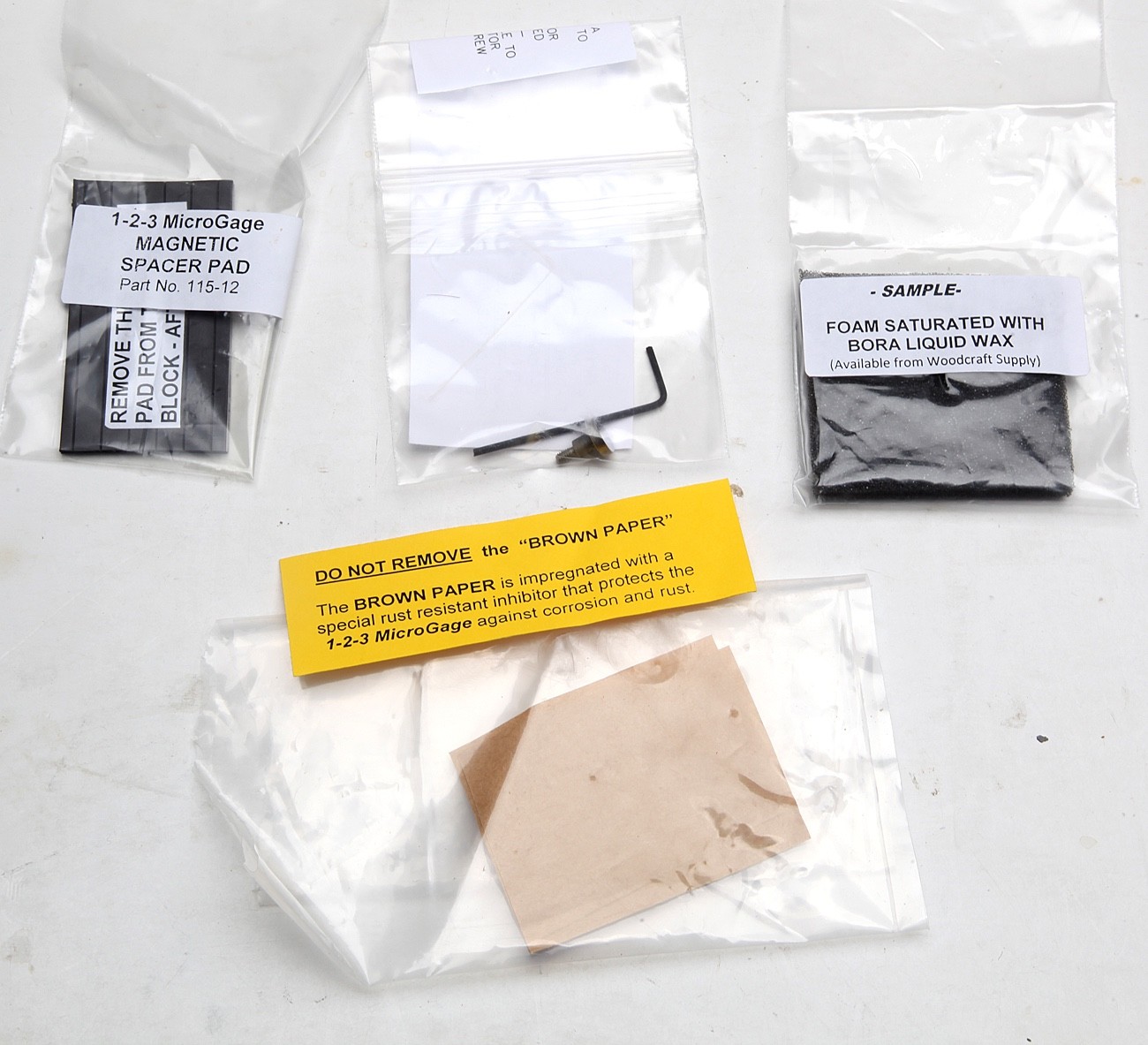 1-2-3 MicroGage Ultra-Precision Block W/On-Board Dial Indicator