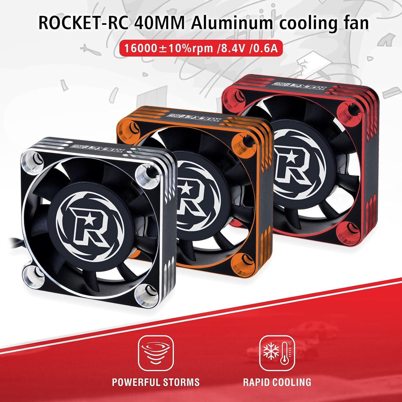 Rocket RC Fans (30, 35 & 40mm)